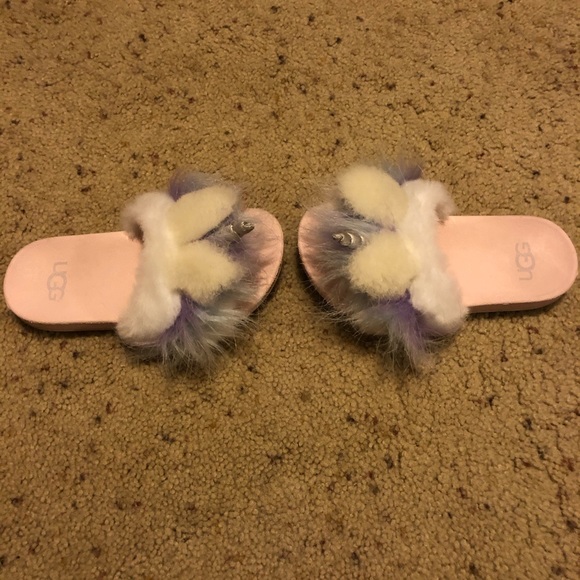 ugg unicorn slides